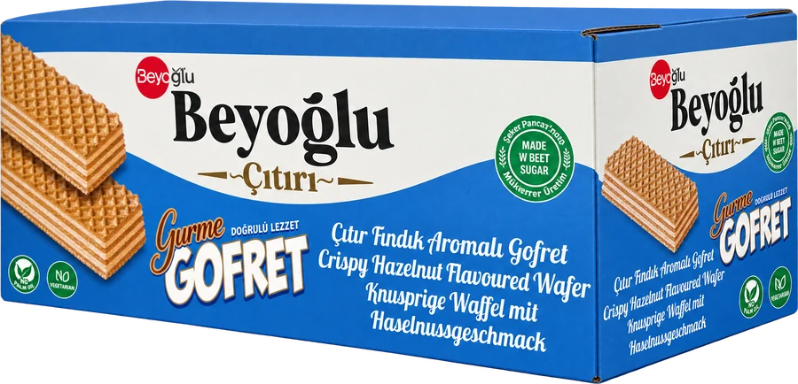 Gurme Gofret — Fındık Aromalı