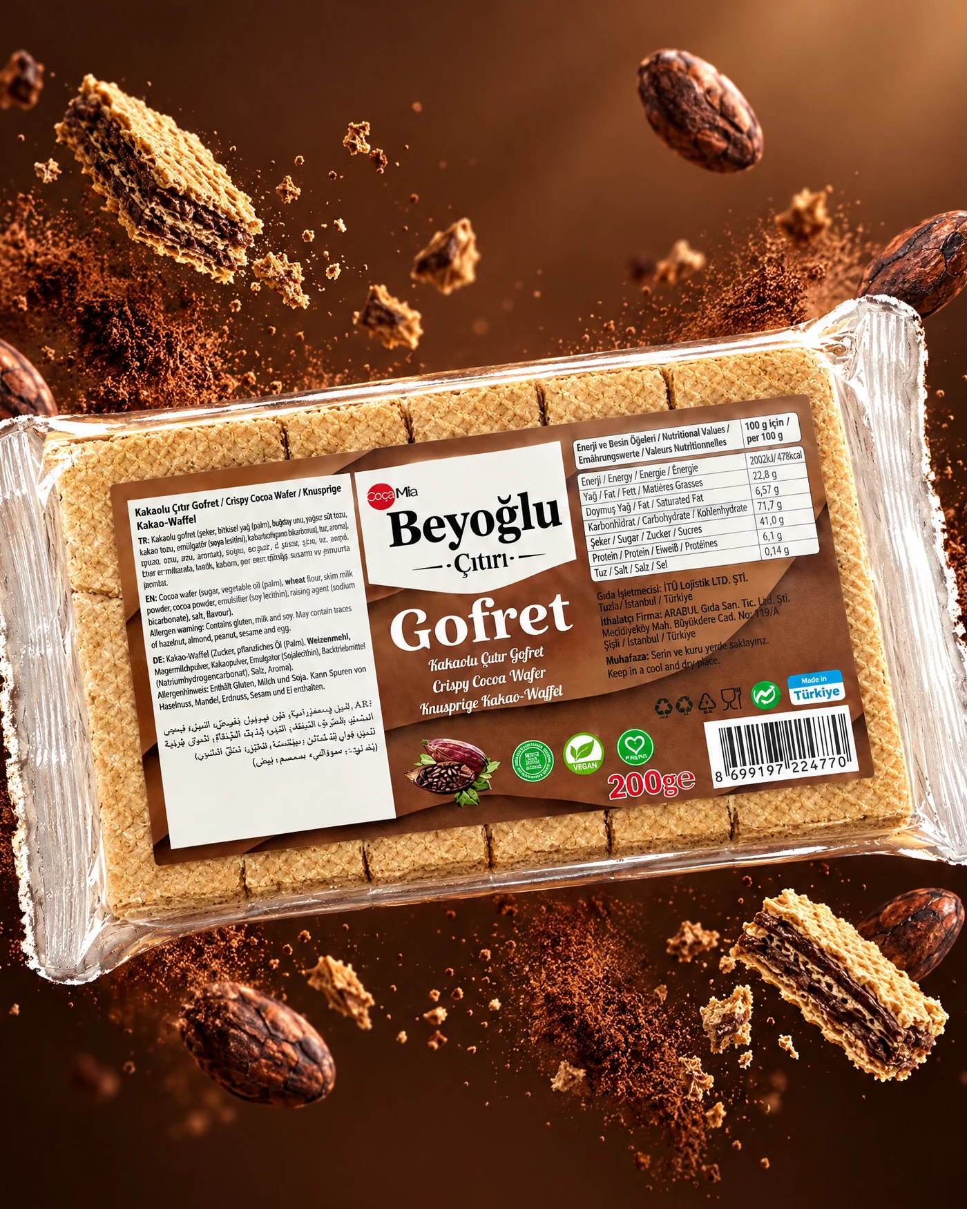 Kakaolu Çıtır Gofret — 2